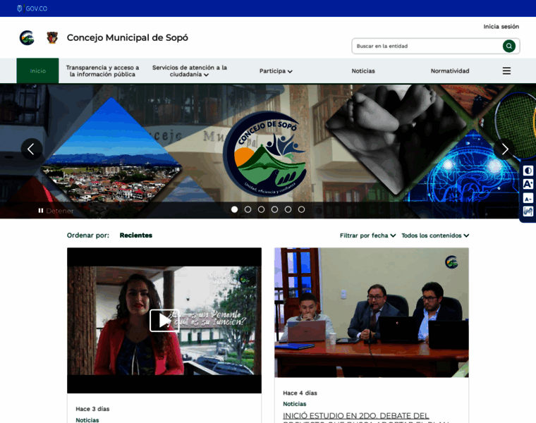 Concejodesopo.gov.co thumbnail