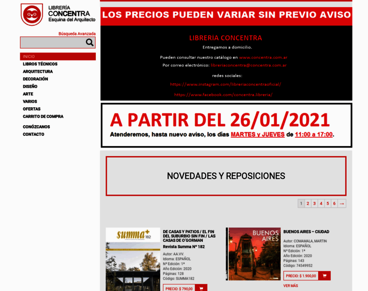 Concentra.com.ar thumbnail