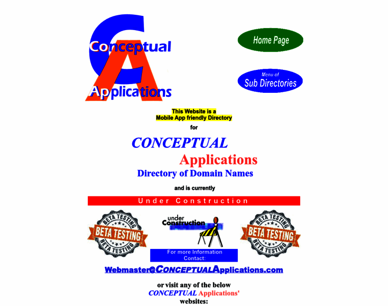 Conceptualapplications.com thumbnail Conceptualapplications.com thumbnail