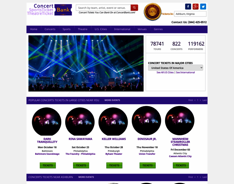 Concertbank.com thumbnail