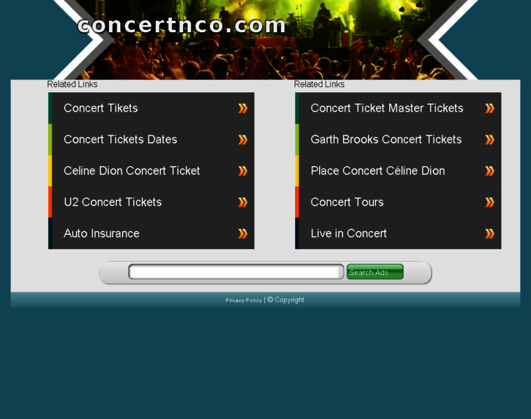 Concertnco.com thumbnail