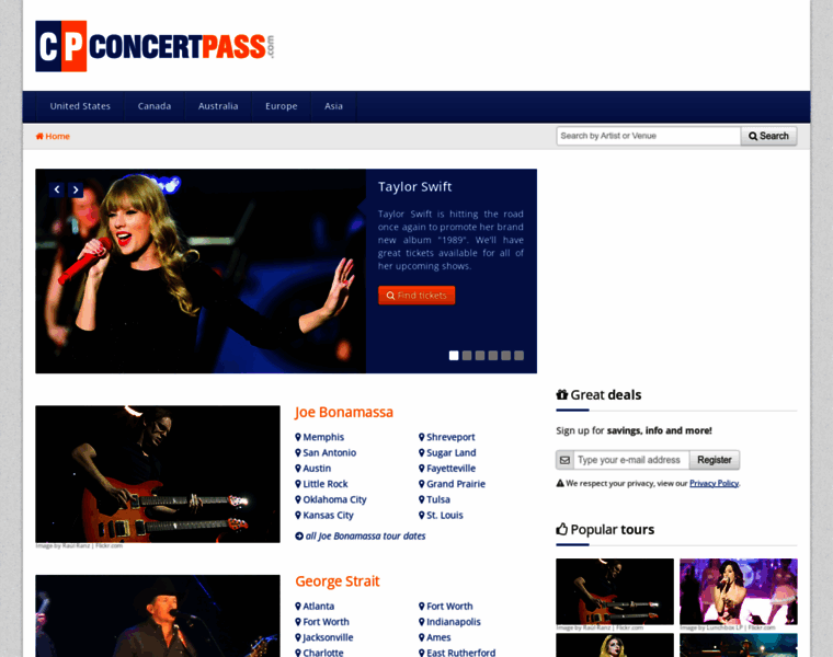 Concertpass.com thumbnail