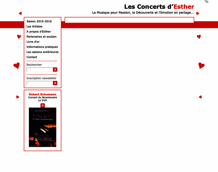 Concertsdesther.fr thumbnail