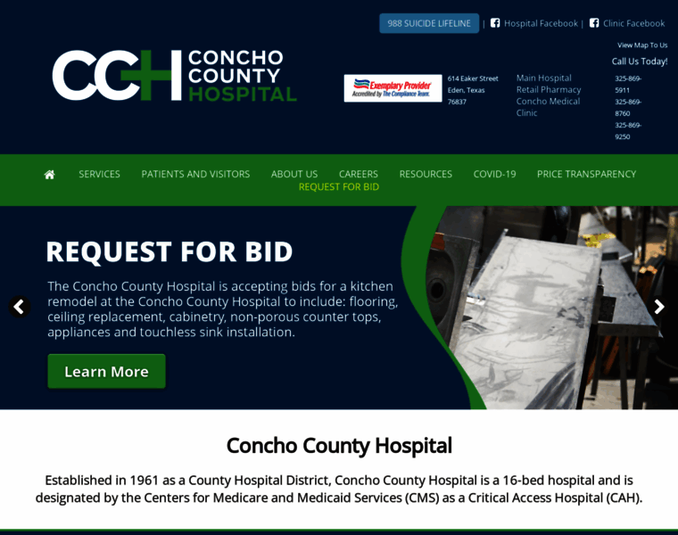 Conchocountyhospital.com thumbnail