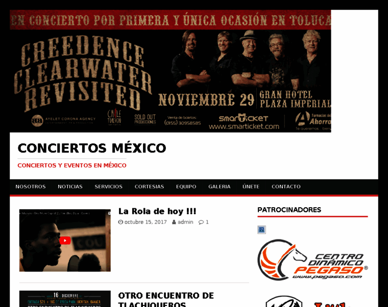 Conciertosmexico.com.mx thumbnail