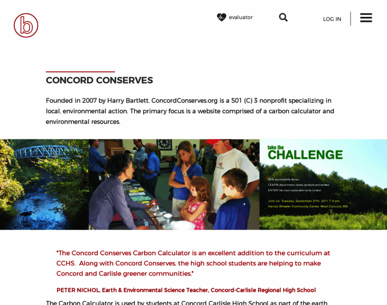 Concordconserves.org thumbnail
