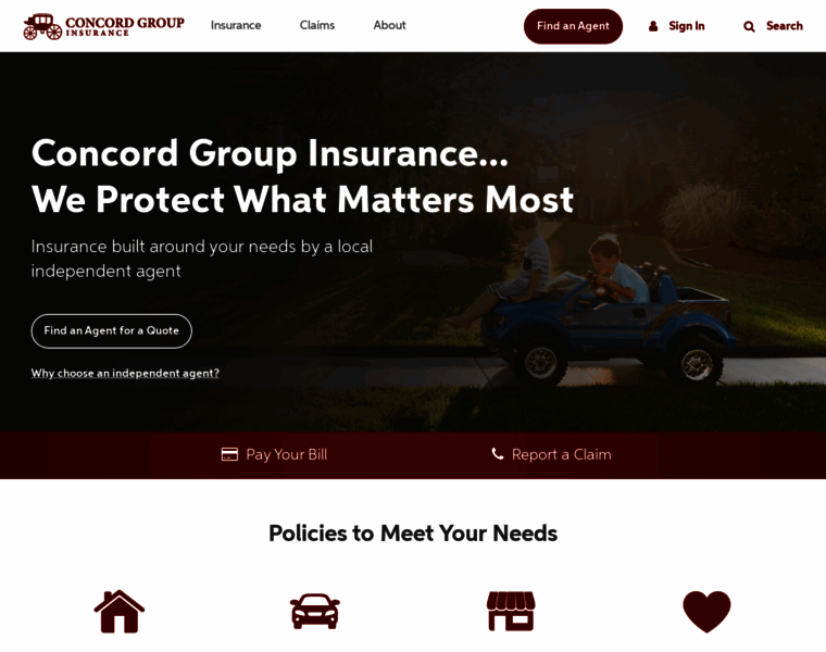 Concordgroupinsurance.com thumbnail