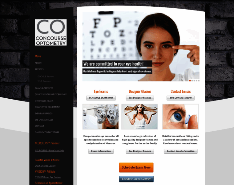 Concourseoptometry.com thumbnail