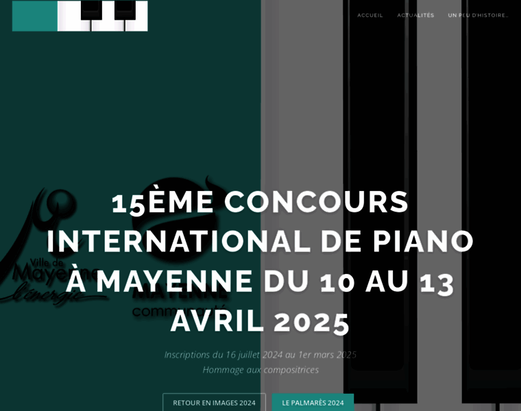Concourspianomayenne.fr thumbnail