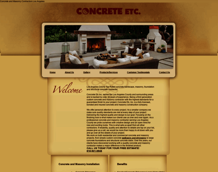 Concrete-etc.com thumbnail