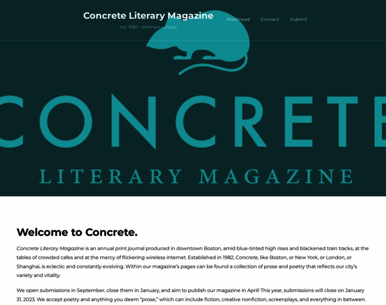 Concreteliterarymagazine.com thumbnail
