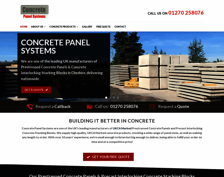 Concretepanelsystems.co.uk thumbnail