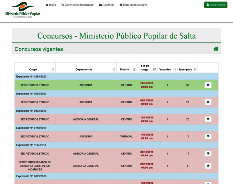 Concursosasesoriagral.mpublico.gov.ar thumbnail