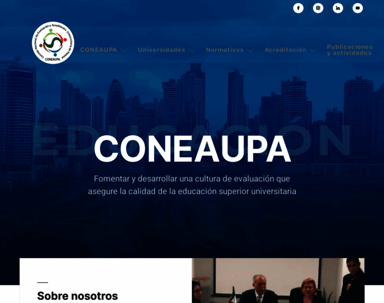 Coneaupa.edu.pa thumbnail