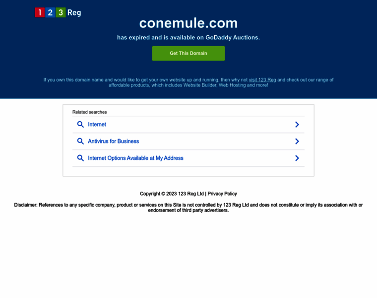 Conemule.com thumbnail Conemule.com thumbnail