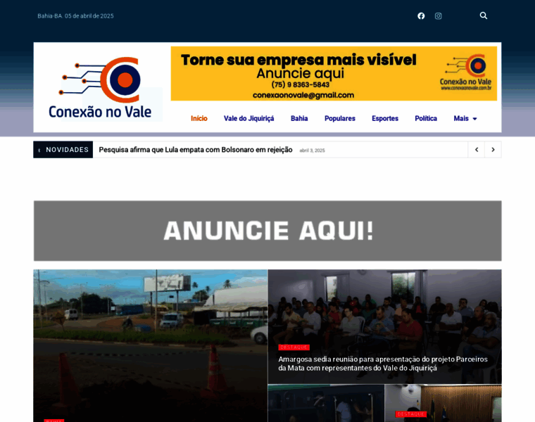Conexaonovale.com.br thumbnail