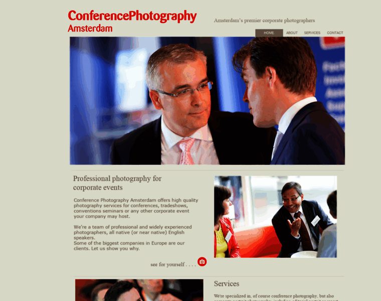 Conferencephotography.nl thumbnail