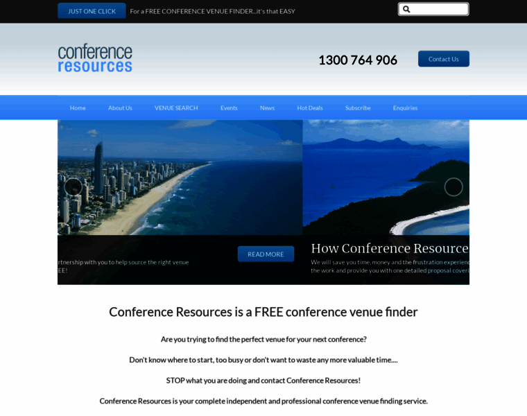 Conferenceresources.com.au thumbnail