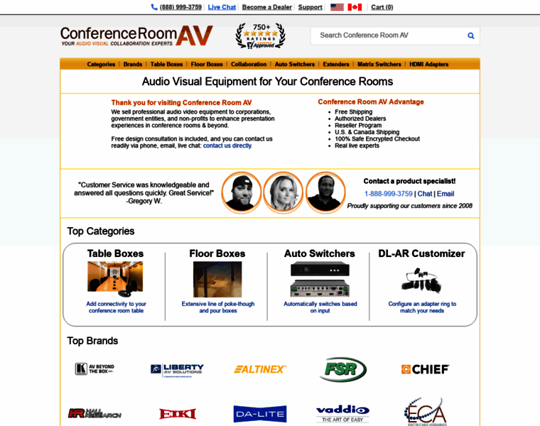 Conferenceroomav.com thumbnail