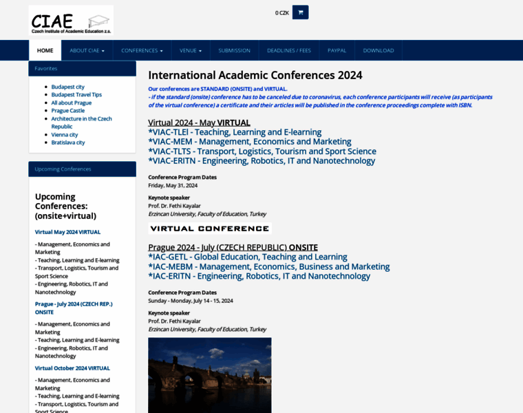 Conferences-scientific.cz thumbnail