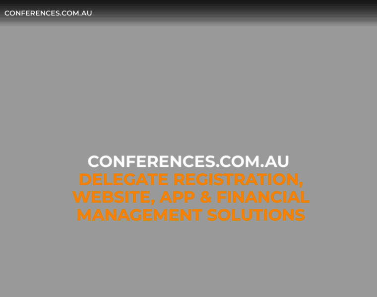 Conferences.com.au thumbnail