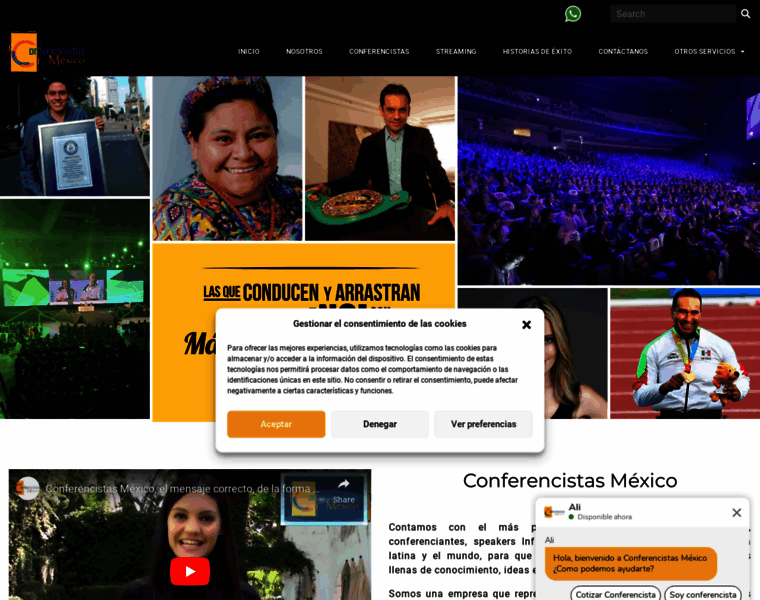 Conferencistasmexico.com thumbnail