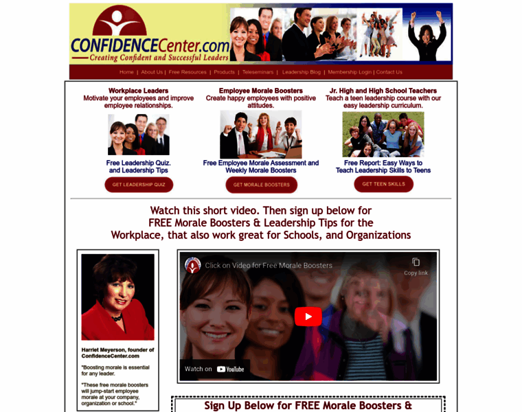 Confidencecenter.com thumbnail