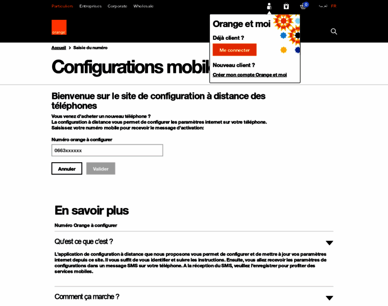 Configuration-mobile.orange.ma thumbnail