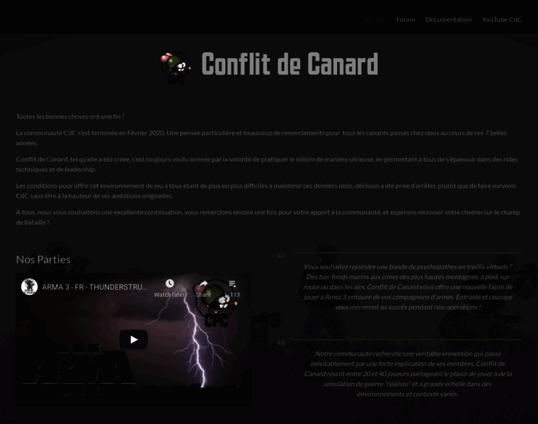 Conflitdecanard.fr thumbnail