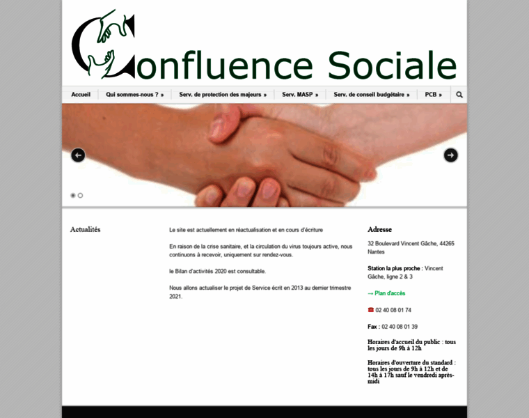 Confluence-sociale.fr thumbnail