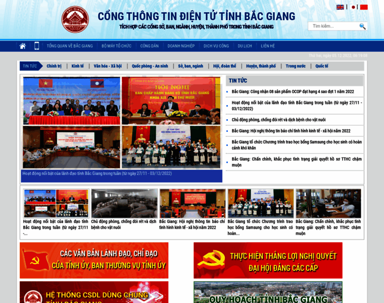 Conganbacgiang.gov.vn thumbnail