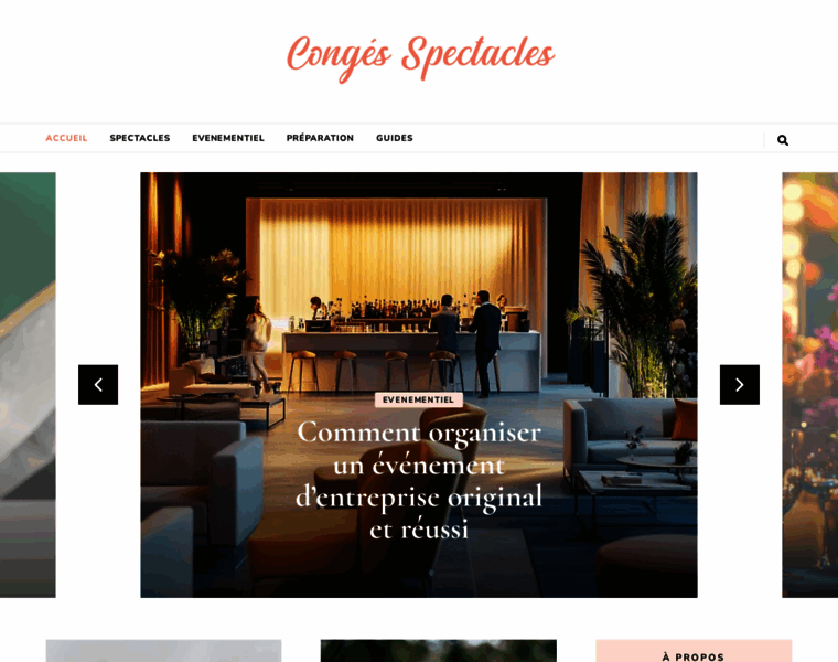 Conges-spectacles.org thumbnail Conges-spectacles.org thumbnail
