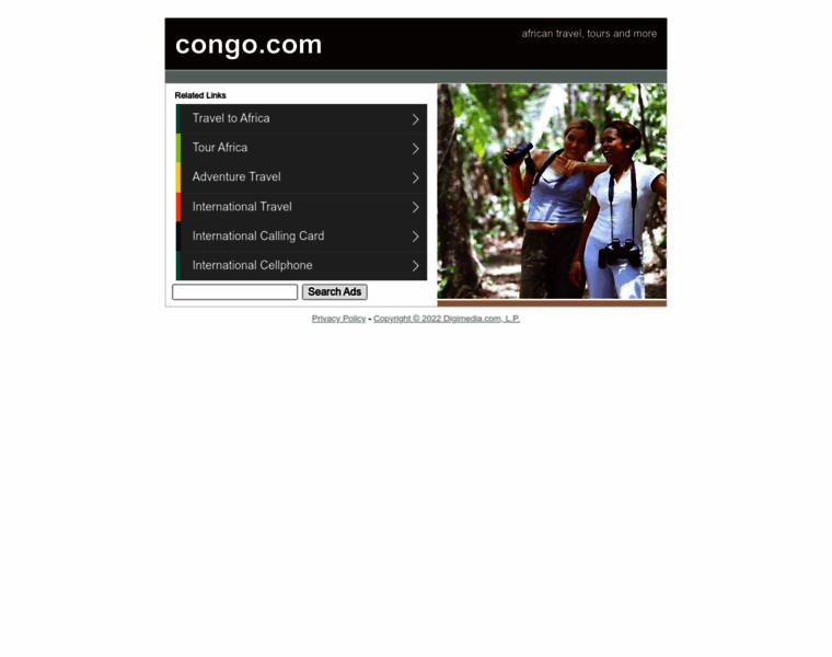 Congo.com thumbnail