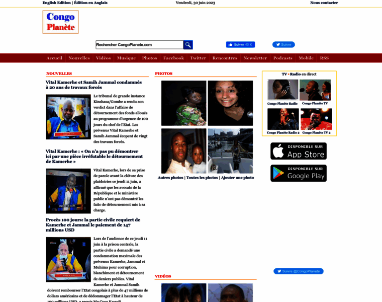 Congoplanete.com thumbnail
