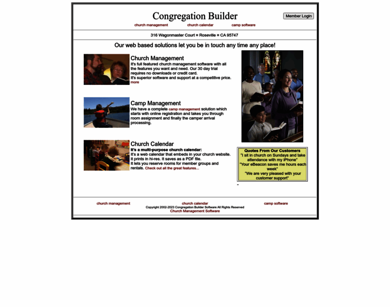 Congregationbuilder.com thumbnail