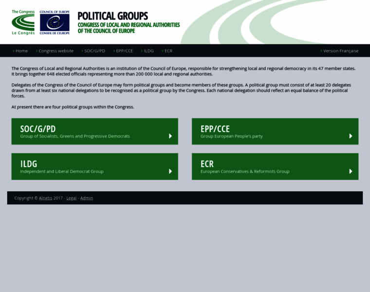 Congress-political-groups.eu thumbnail