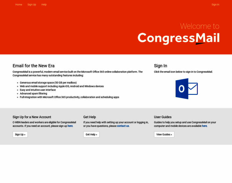 Congressmail.com thumbnail