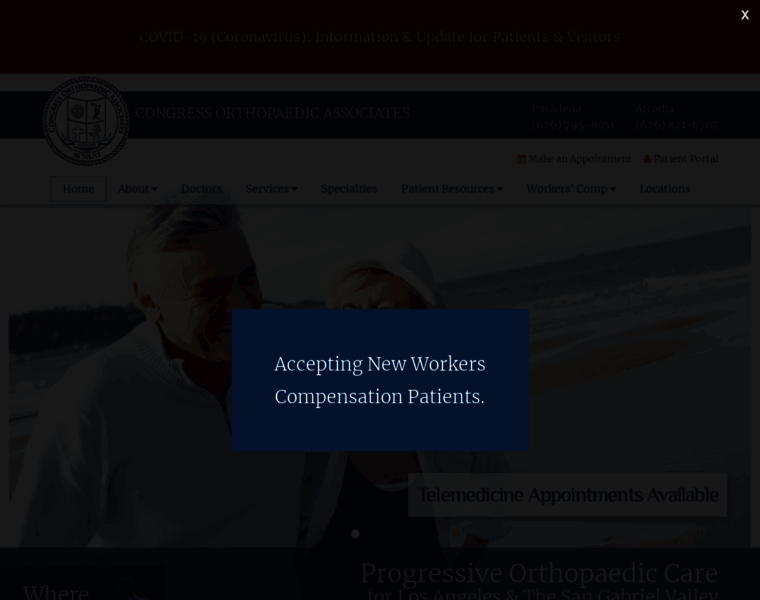 Congressmedical.com thumbnail