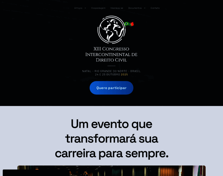 Congressointercontinental.com.br thumbnail