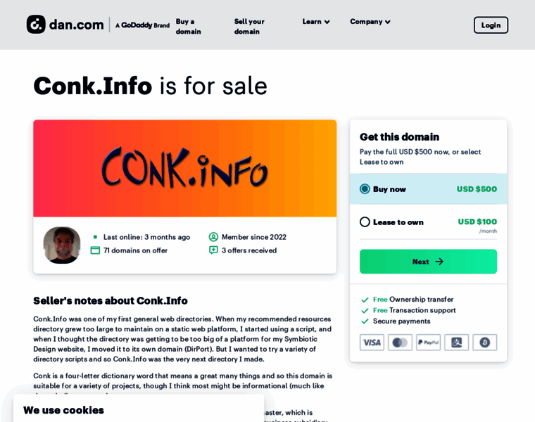 Conk.info thumbnail