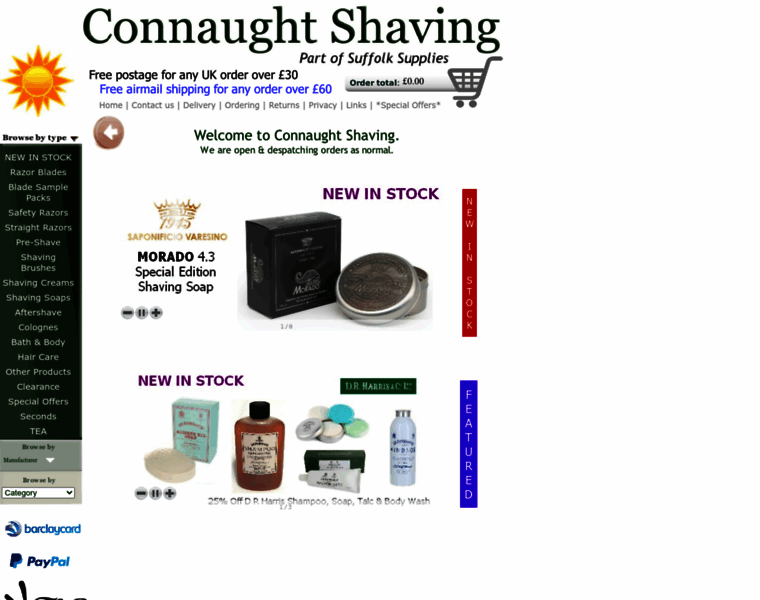 Connaughtshaving.com thumbnail