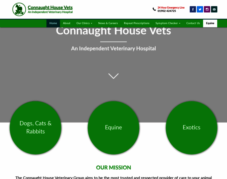 Connaughtvets.co.uk thumbnail