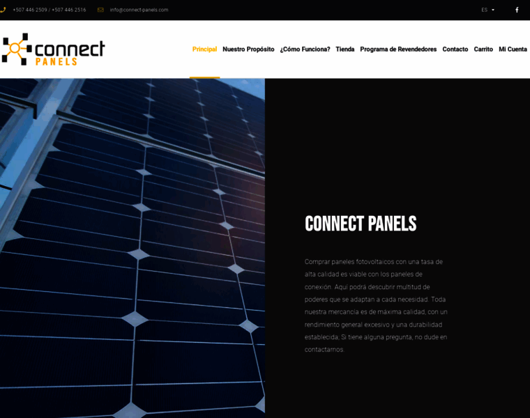Connect-panels.com thumbnail