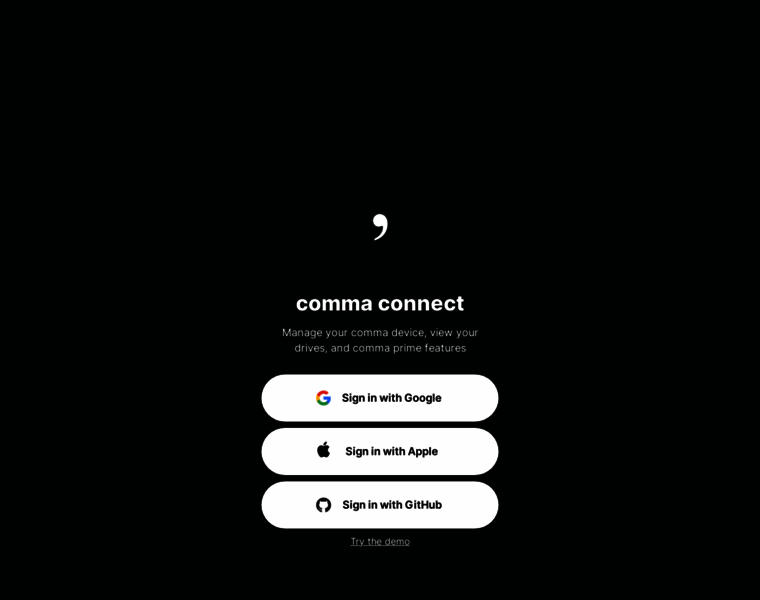Connect.comma.ai thumbnail
