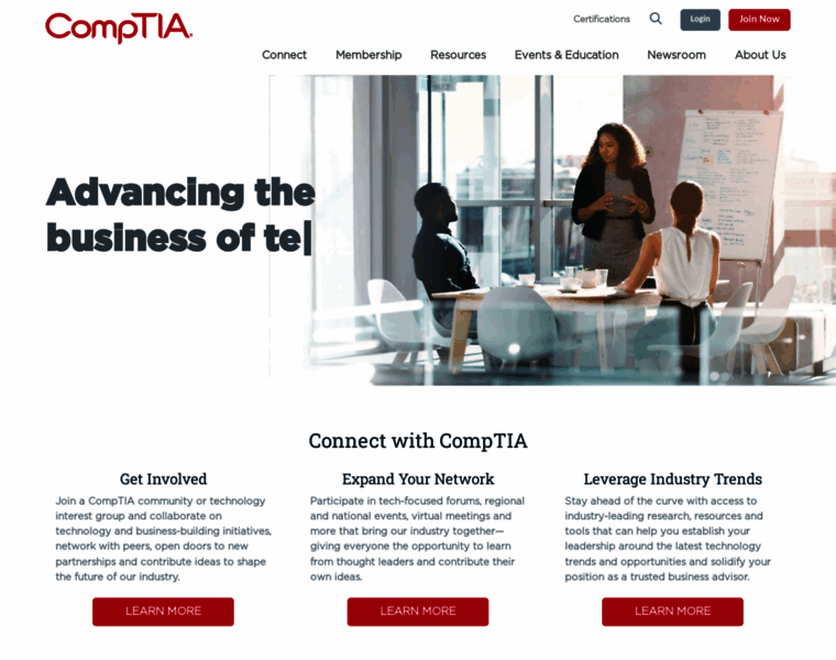 Connect.comptia.org thumbnail