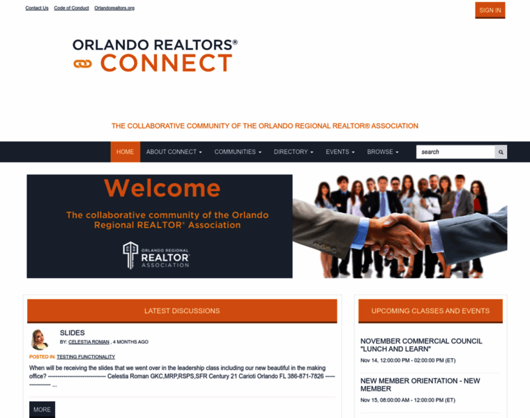 Connect.orlandorealtors.org thumbnail