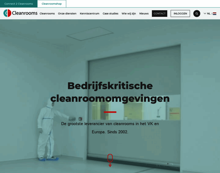 Connect2cleanrooms.nl thumbnail