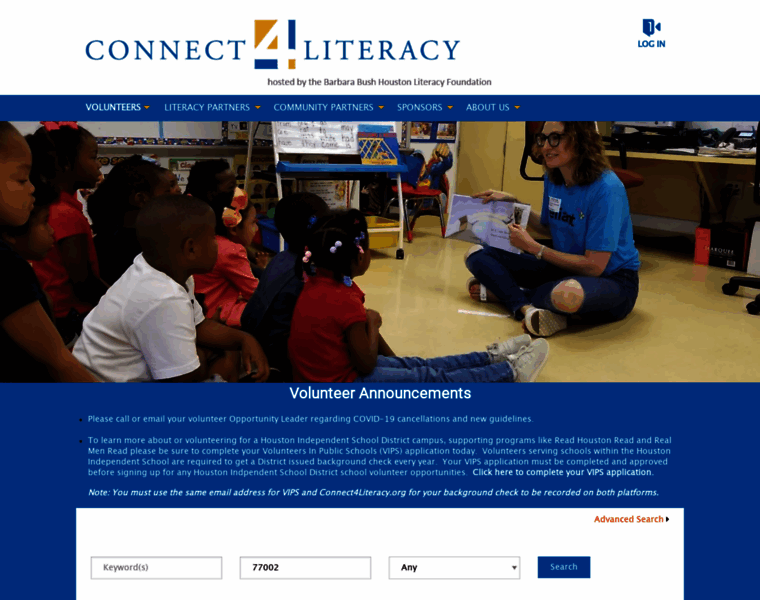 Connect4literacy.org thumbnail