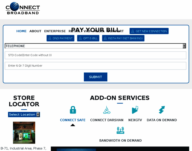 Connectbroadband.in thumbnail
