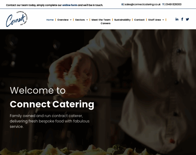 Connectcatering.co.uk thumbnail